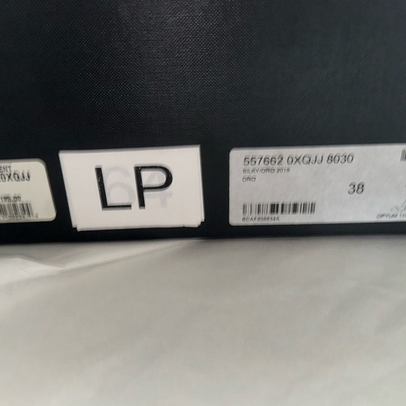 Saint Laurent Gold Women's Heels - Picture 12 of 12